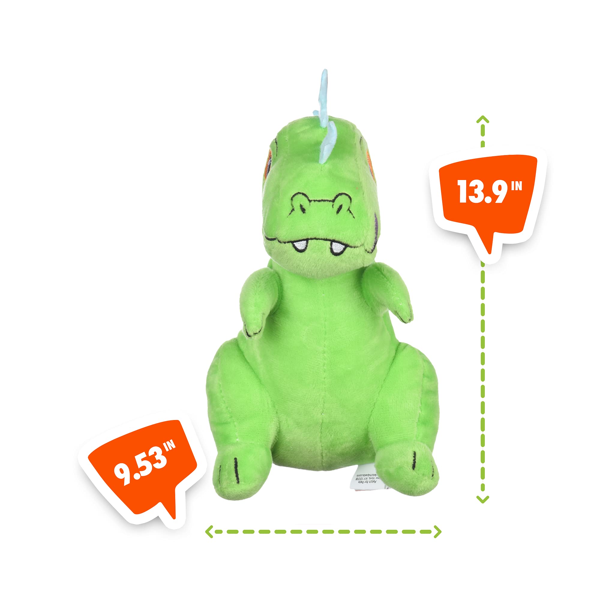 Buy Nickelodeon for Pets Rugrats Reptar Figure Plush Dog Toy 12 Inch