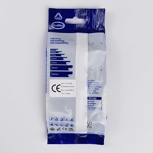 Miniatura 8 de NineLeaf Paquete de 6 cintas adhesivas compatibles con Brother P-Touch TZe-631 TZe631 TZ-631 TZ631 de 0.472in, 0.47 pulgadas 12 pulgadas, color