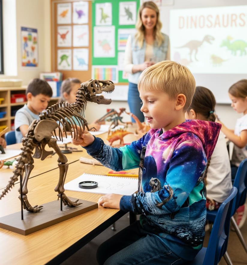 uideazone Hoodies for Boys Girls 3D Printed Hooded Sweatshirts Long Sleeve Pullover Hoody with Pocket 3-16Y - Image 6