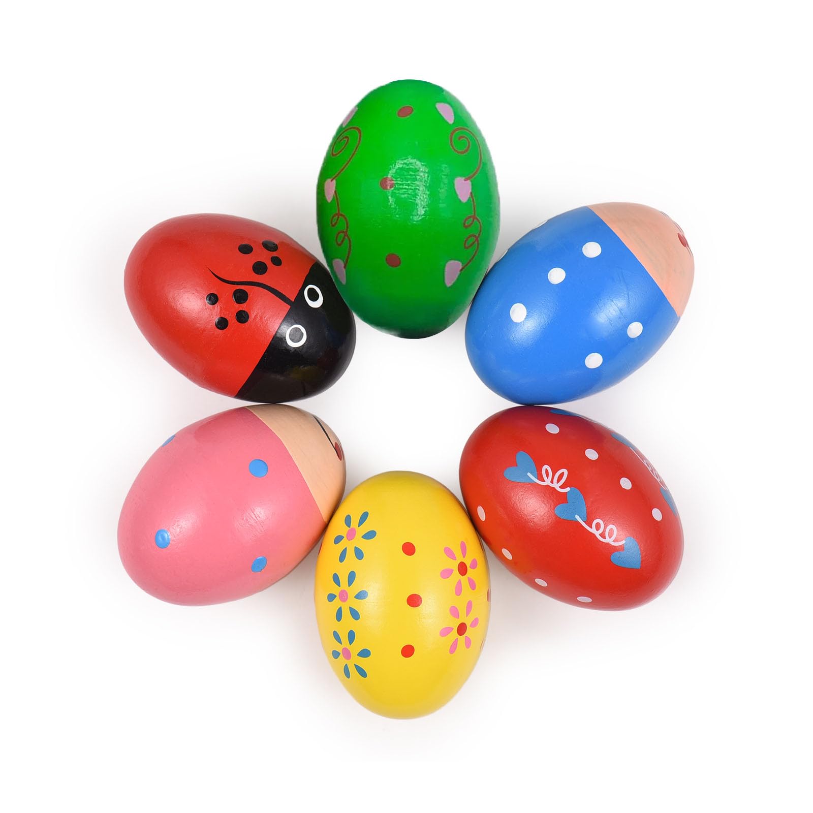 Shake Eggs Percussion Instrument Musical Egg for Music Rhythm Easter Gift Basket Stuffers Fillers