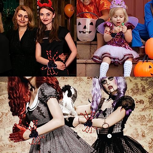 Acessórios de aranha para o Halloween,Tiara de Aranha de Halloween para Brincadeira - Decorações de