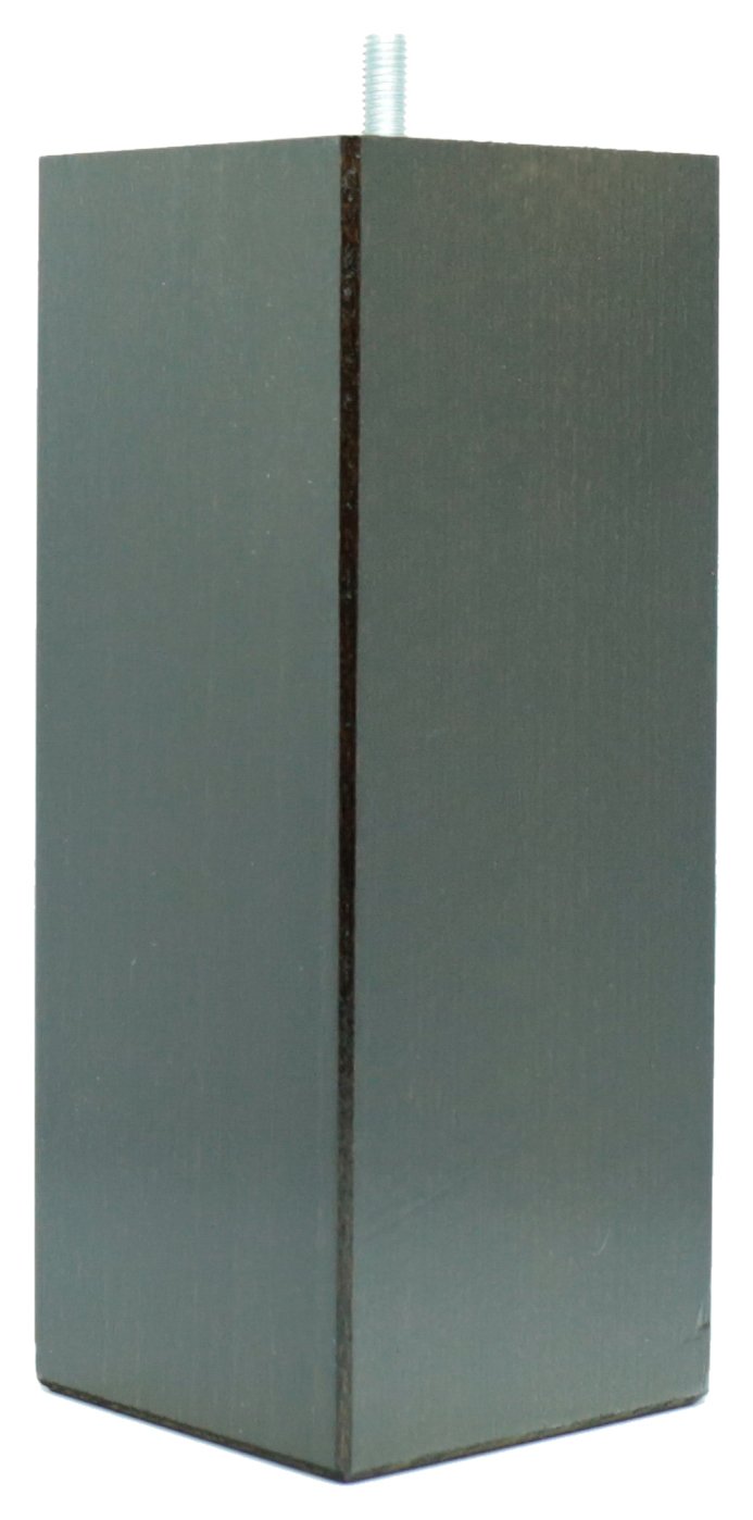 La Fabrique De Pieds Teinte Wengé Die Fertigt-Füße Am20170199 Spiel Von 4 Füße Im Bett Holz Farbton Wenge 17,5 X 6 X 6 Cm