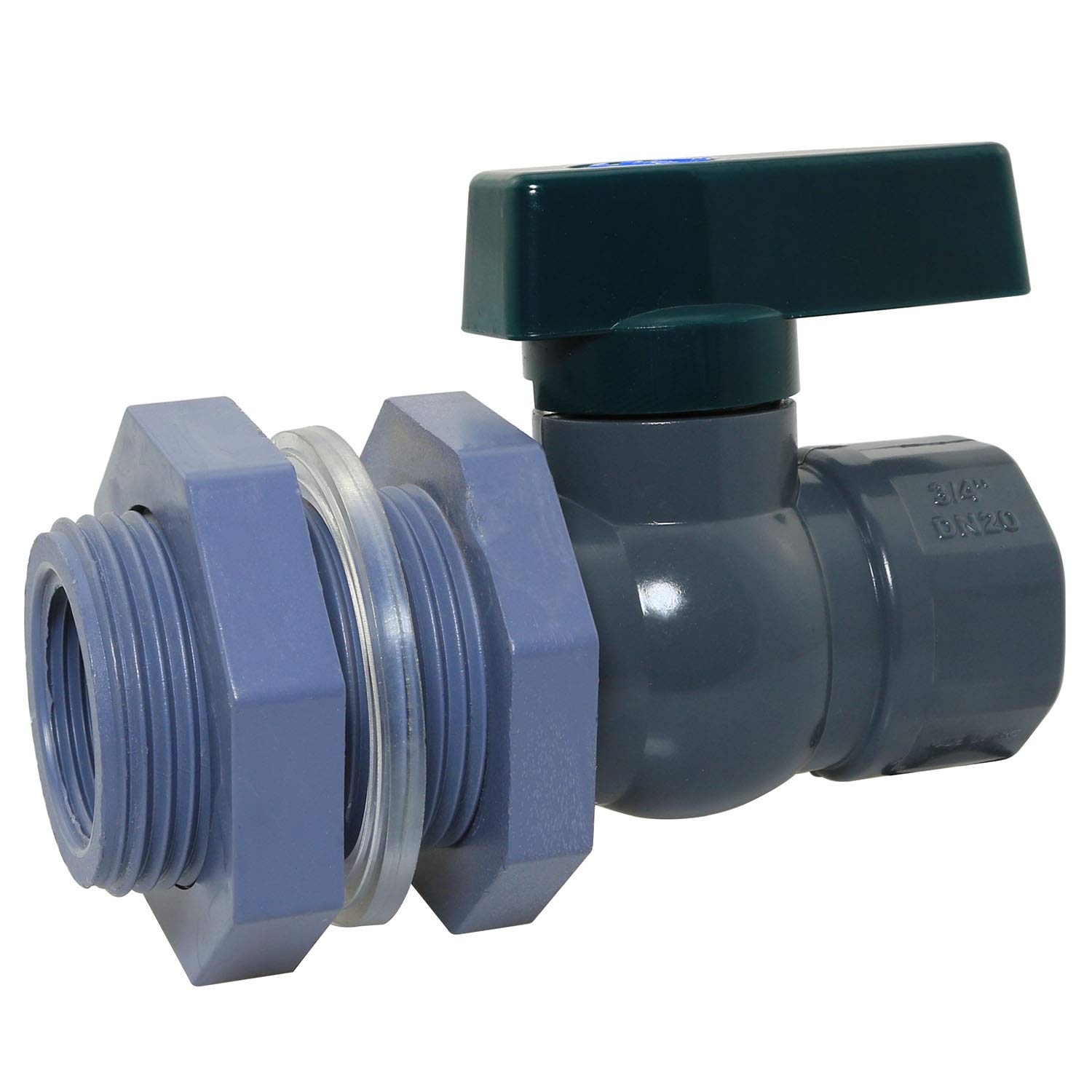 Buy Magic&shell Rain Barrel Water Spigot Kit 1Set 3/4 Inch PVC Rain