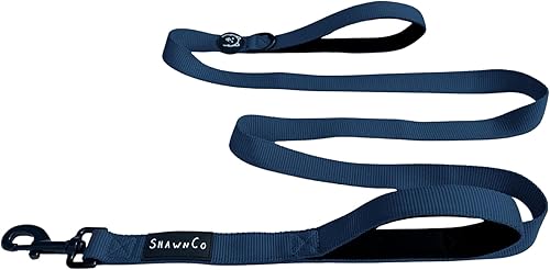 Vista 35 de Correa para perro ShawnCo Dream Walk - Premium, correa de nailon para mascotas con asa de neopreno suave para perros pequeños, medianos y grandes