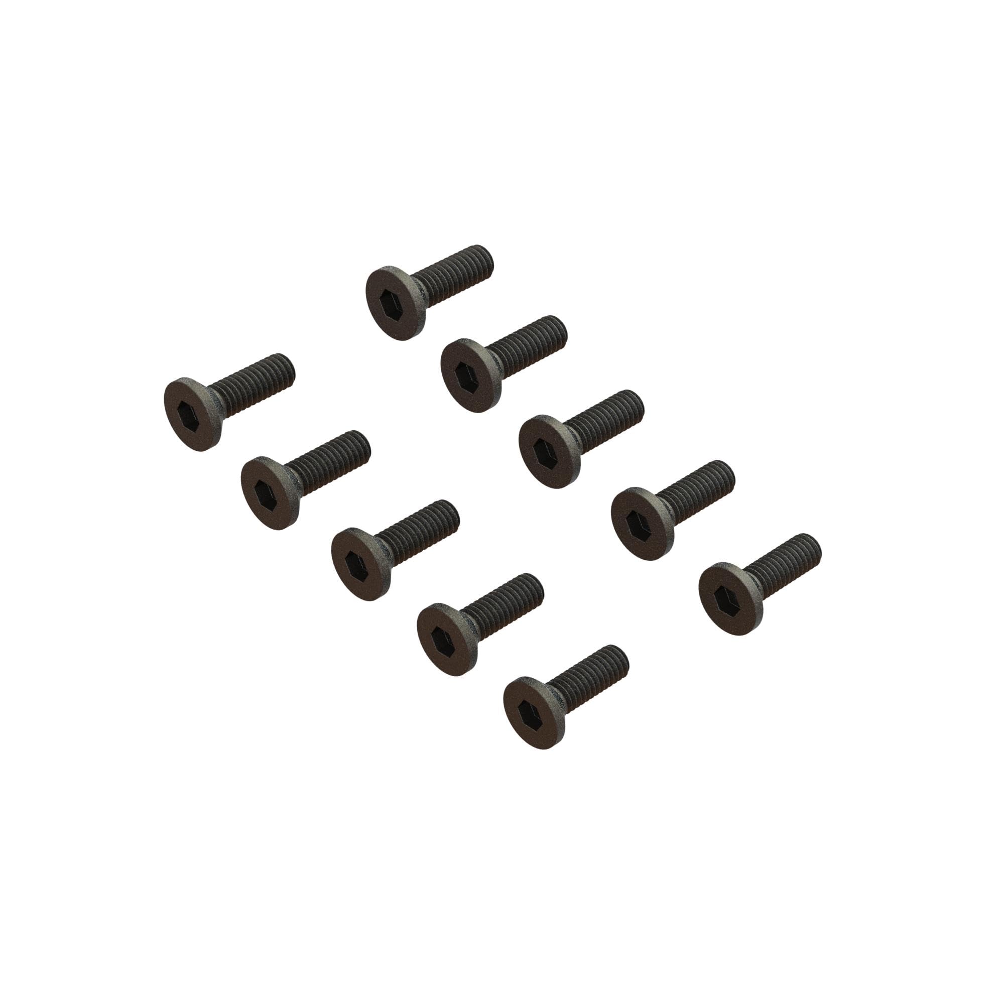 Arrma Multicolored Flat Head Screw M2.5x8mm (10Pcs), Ara702016