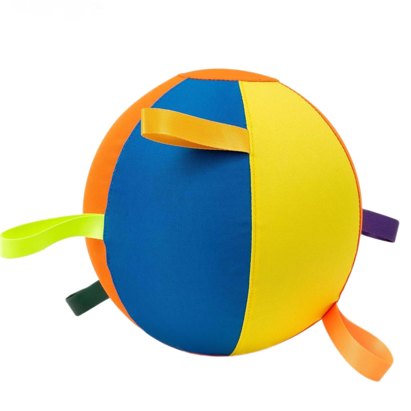 ordinarYone Balle gonflable durable pour chiens avec fermeture éclair pour un gonflage rapide et un jeu pour l'entraînement et les masticateurs agressifs