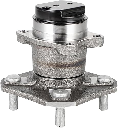 SCITOO 1pc Rear Wheel Bearing Hub Assembly 512386 fit for Nissan Tiida 2008-2009, for Nissan Versa 2007-2012 WABS 4 Lugs