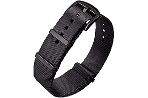 Heavy Duty Military NATO Watch Band in 22mm