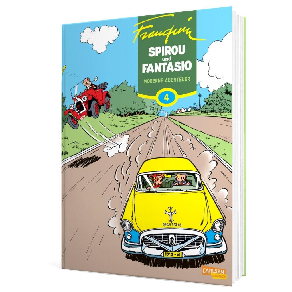 Spirou und Fantasio Gesamtausgabe 4: Moderne Abenteuer (4): Hochwertige Ausstattung