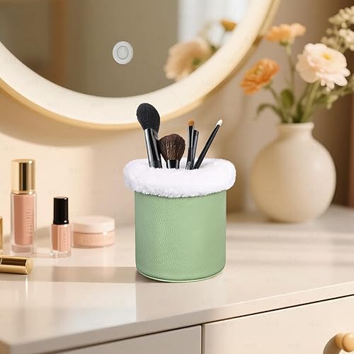 Miniatura 4 de Soporte para lentes con forro de felpa, funda protectora de cuero para gafas, soporte antiarañazos para mesita de noche, escritorio de oficina,