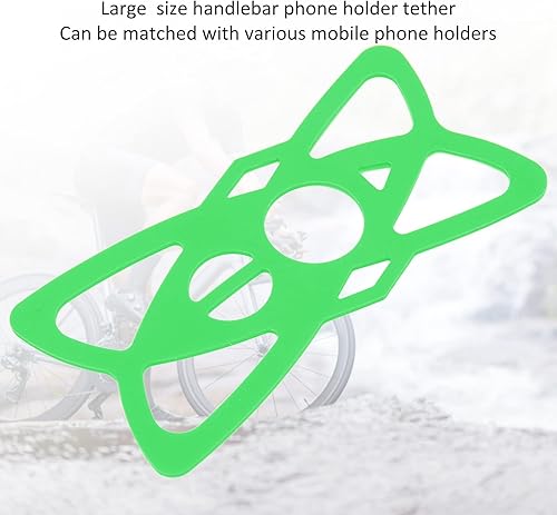 Miniatura 6 de Correa para teléfono de motocicleta, bandas de seguridad de silicona, soporte para teléfono celular, soporte para manubrio de bicicleta, cinturón de