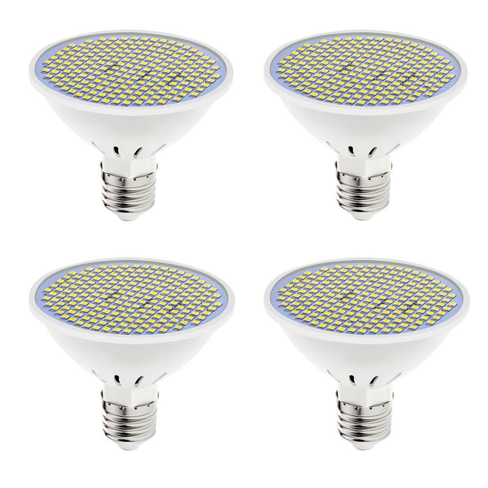 4 Piezas 110V 220V E27 LED Bombilla De Foco Bombilla De Maíz Bombilla De Ahorro De Energía Para Lámpara De Hogar Iluminación De Sala De Estar,Warm white,126LED
