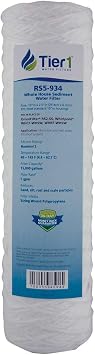 Tier1 5 Micron 2.5" 10" Fine Sediment Water Filter
