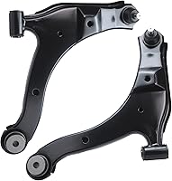 Vista 163 de Detroit Axle - Kit de brazos de control delanteros de 4 piezas para Nissan Cube 2009-2014, Nissan Versa 2007-2012 2 brazos de control inferiores
