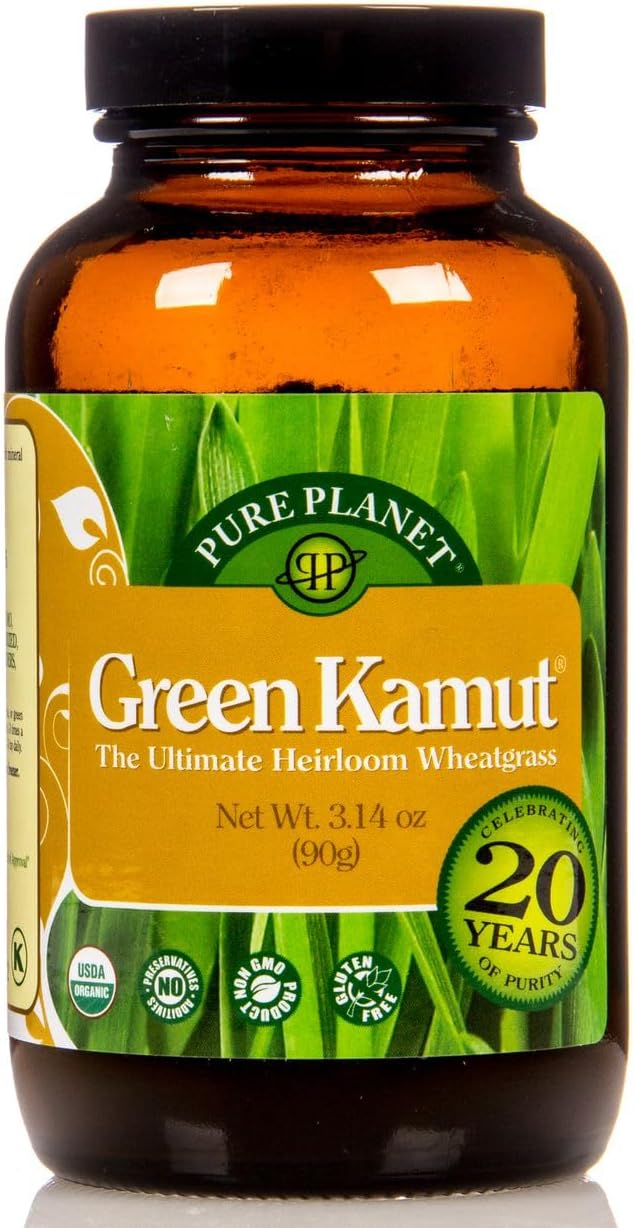 100% Organic Dried Green Kamut Juice