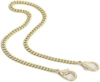 Vista 12 de Mini Linda Correa de Cadena de Bolso de Mano Correa de Repuesto para Bolso de Mano con Hombro Accesorios de Encanto (Oro Antiguo, 33 cm)