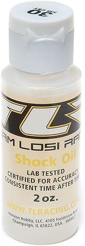 TEAM LOSI RACING Piezas eléctricas de la opción del coche/del camión del aceite de choque del silicón 30WT 338CST 2OZ TLR74006