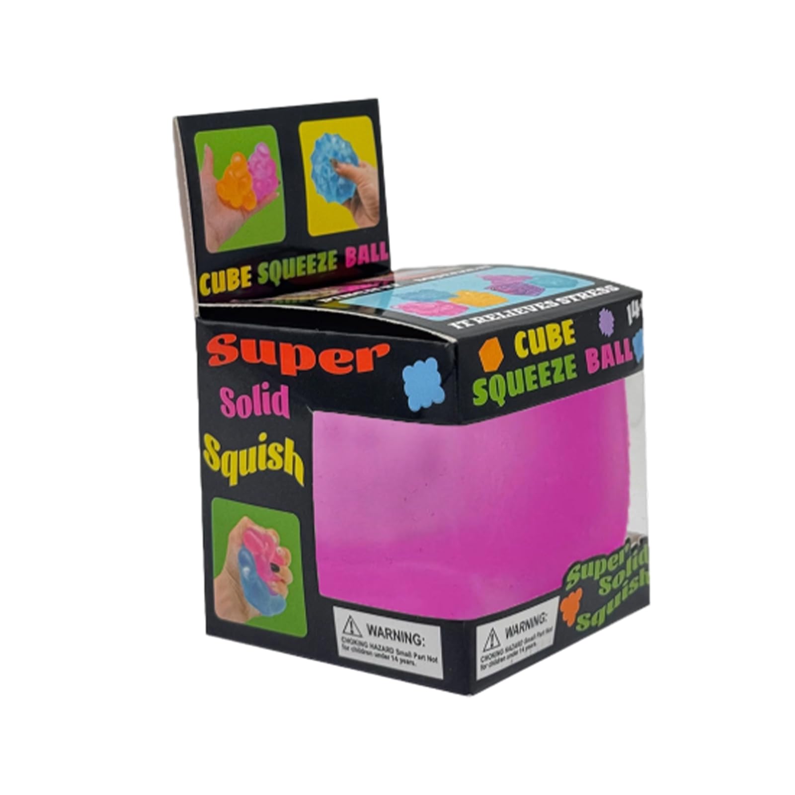 Nice Cube Squishy Stress Cube for Adults,Squishy Slow Rising Fidget Cube Sensory for Anxiety Stress Relief High Density Ice Squeeze Ball Cubes — view 12