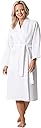Turkish Linen Waffle Knit Lightweight Kimono Spa & Bath Robes for Women - Quick Dry - Soft