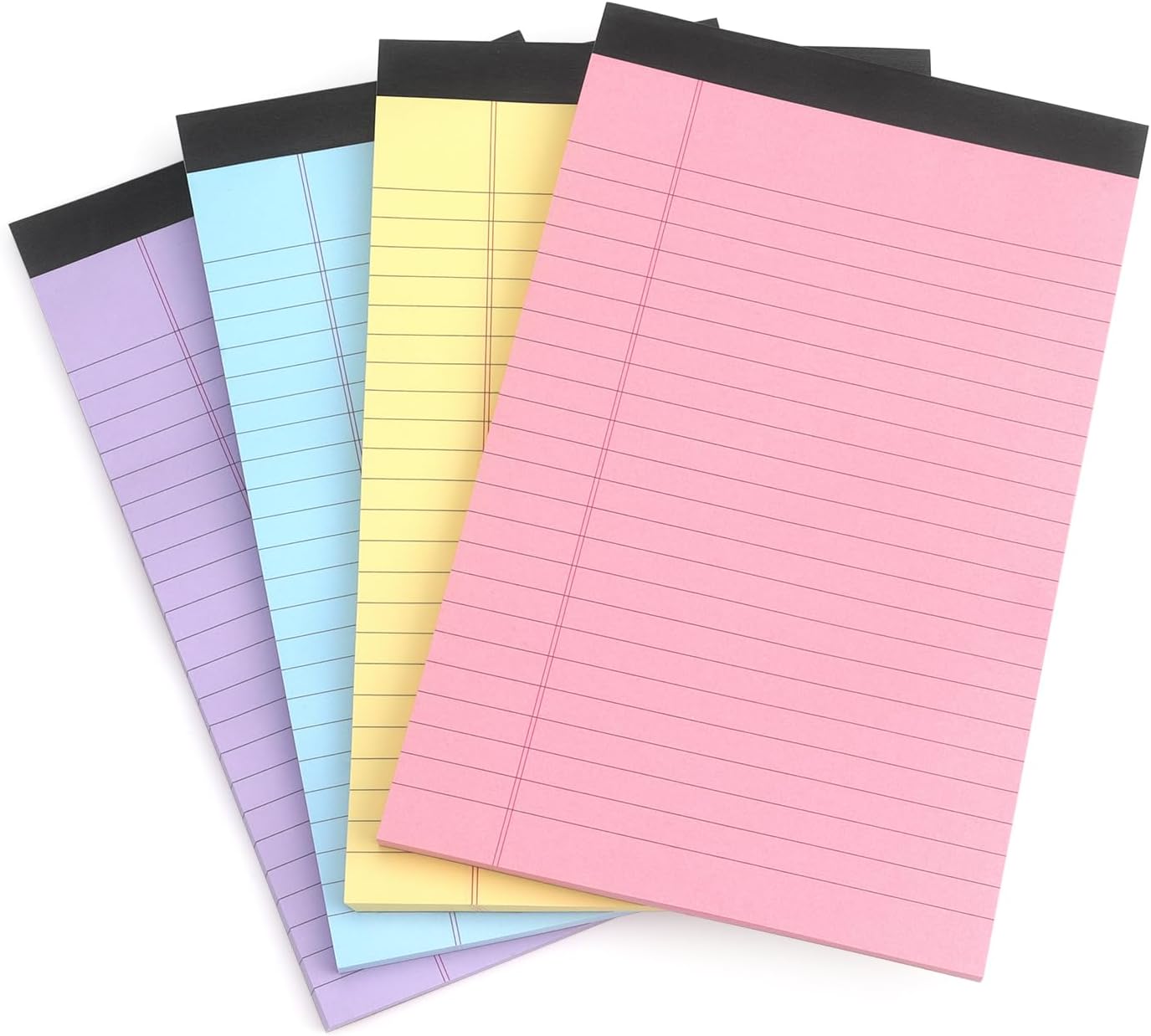 Amazon.com : Tops Small Legal Pads 5x8 - Pack of 3 Colors - Prism Brand ...