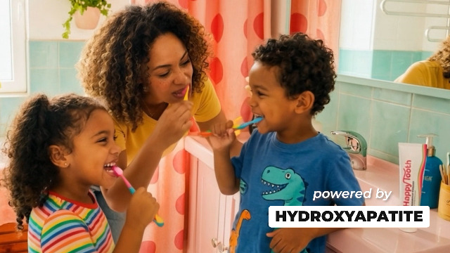 Amazon.com: Happy Tooth Hydroxyapatite Toothpaste, Fluoride Free