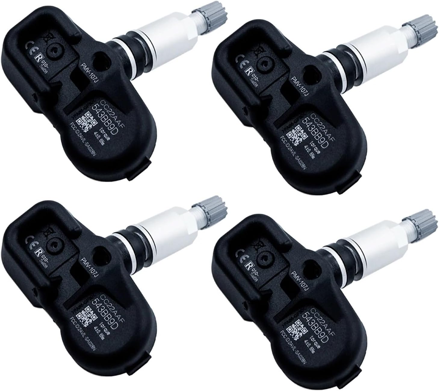 4Pcs Tire Pressure Sensor Compatible with Toyota Rav4 Camry Corolla 4Runner Highlander Matrix 2005-2015 Compatible with Lexus ES GS is LX 42607-33021