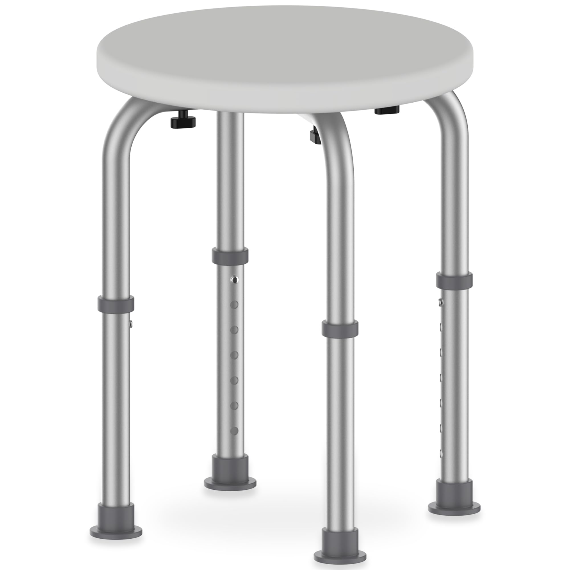 Shower Stool (Height Adjustable) Lightweight Aluminium – Mansfield Mobility Centre - View #2