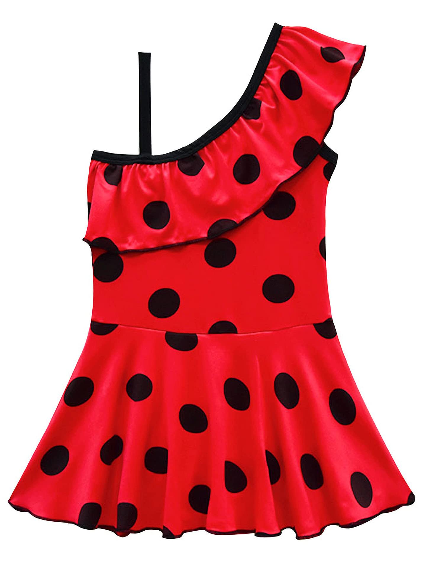 New front Verano Traje de Baño de una Pieza Unicornio para Niñas Bañador Diseño de Unicornio Volante Tankini Disfraz para Vacaciones Hawaiian Playa Piscina 3-9 años