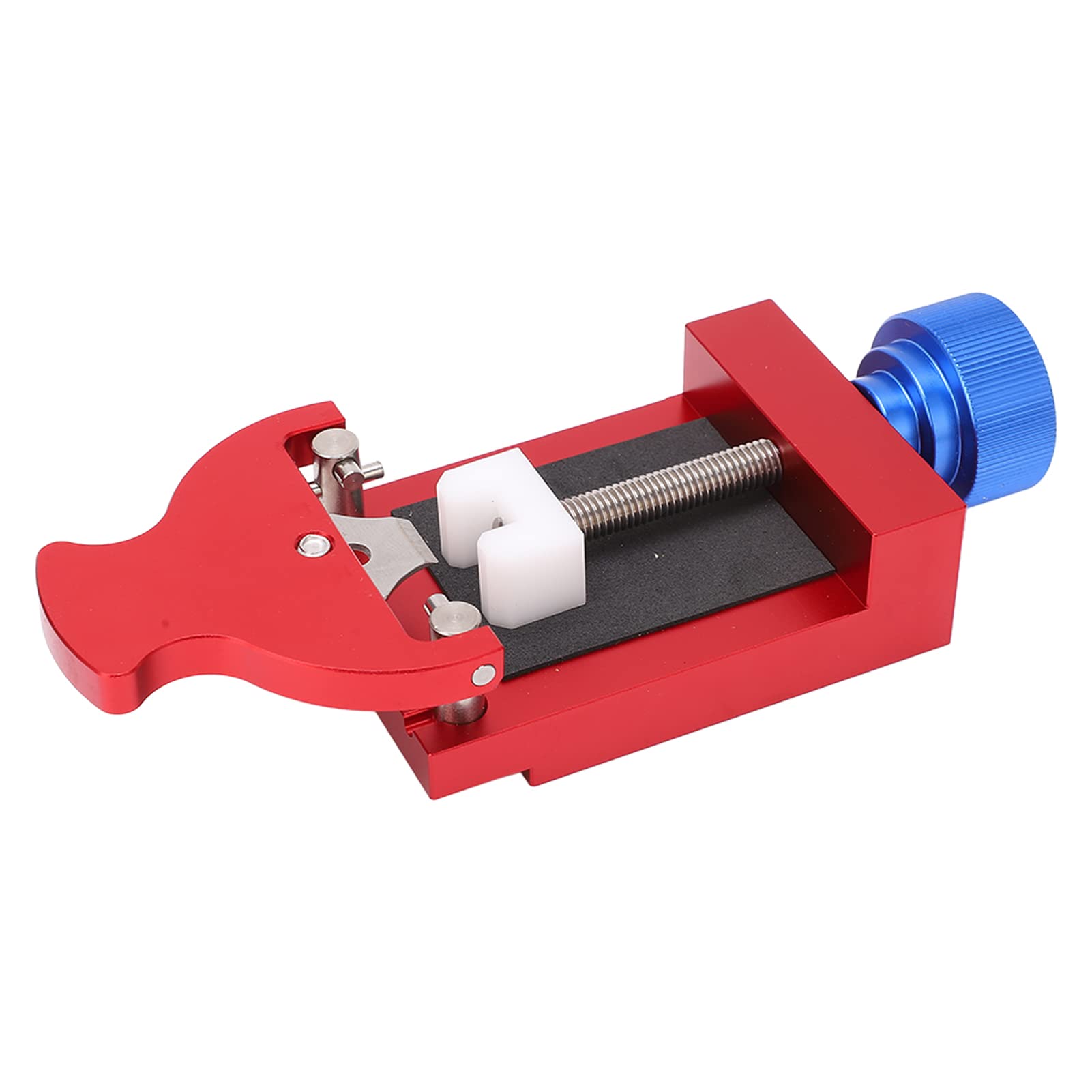 kit riparazione orologi Strumento Porta Orologio In Acciaio Inossidabile Con Cuscinetto In Gomma: Morsetto Per Versatile Per Orologiai E Appassionati Di Riparazioni attrezzi orologiaio