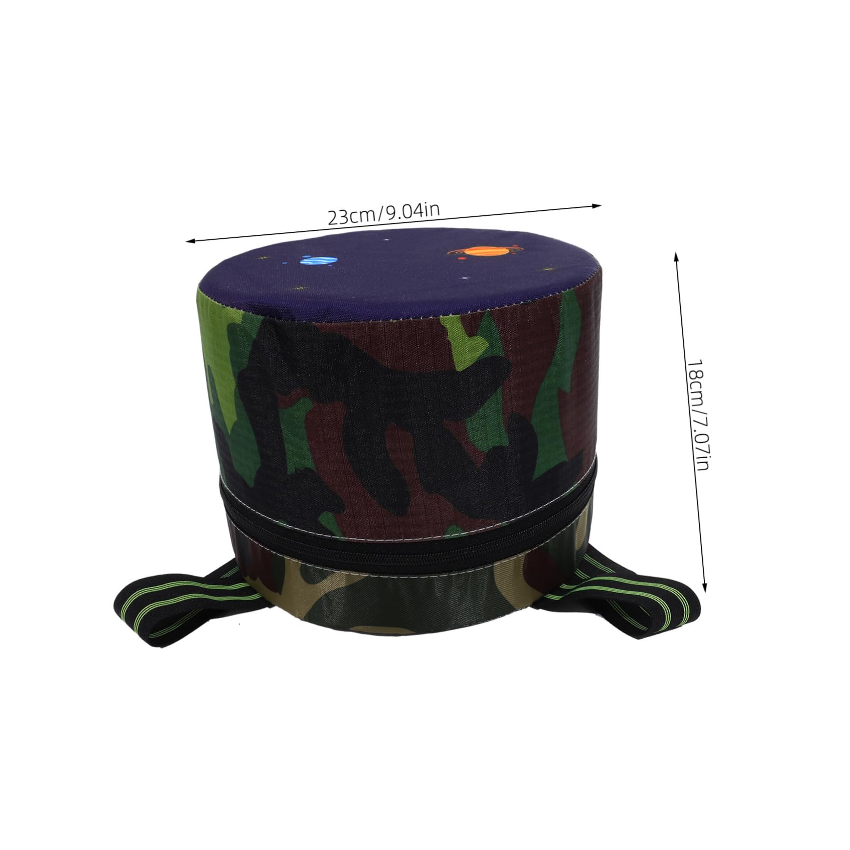 Holibanna Garden Work Stool Portable Camping Stool Chair for Outdoor Activities Lightweight and Durable Design for Gardening Fishing and Picnics High with Random Colors