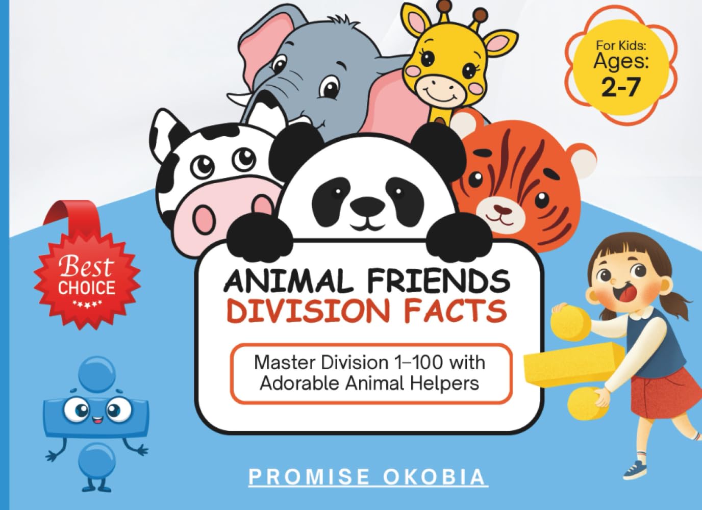 Animal Friends Division Facts: A playful journey into early math confidence for young learners