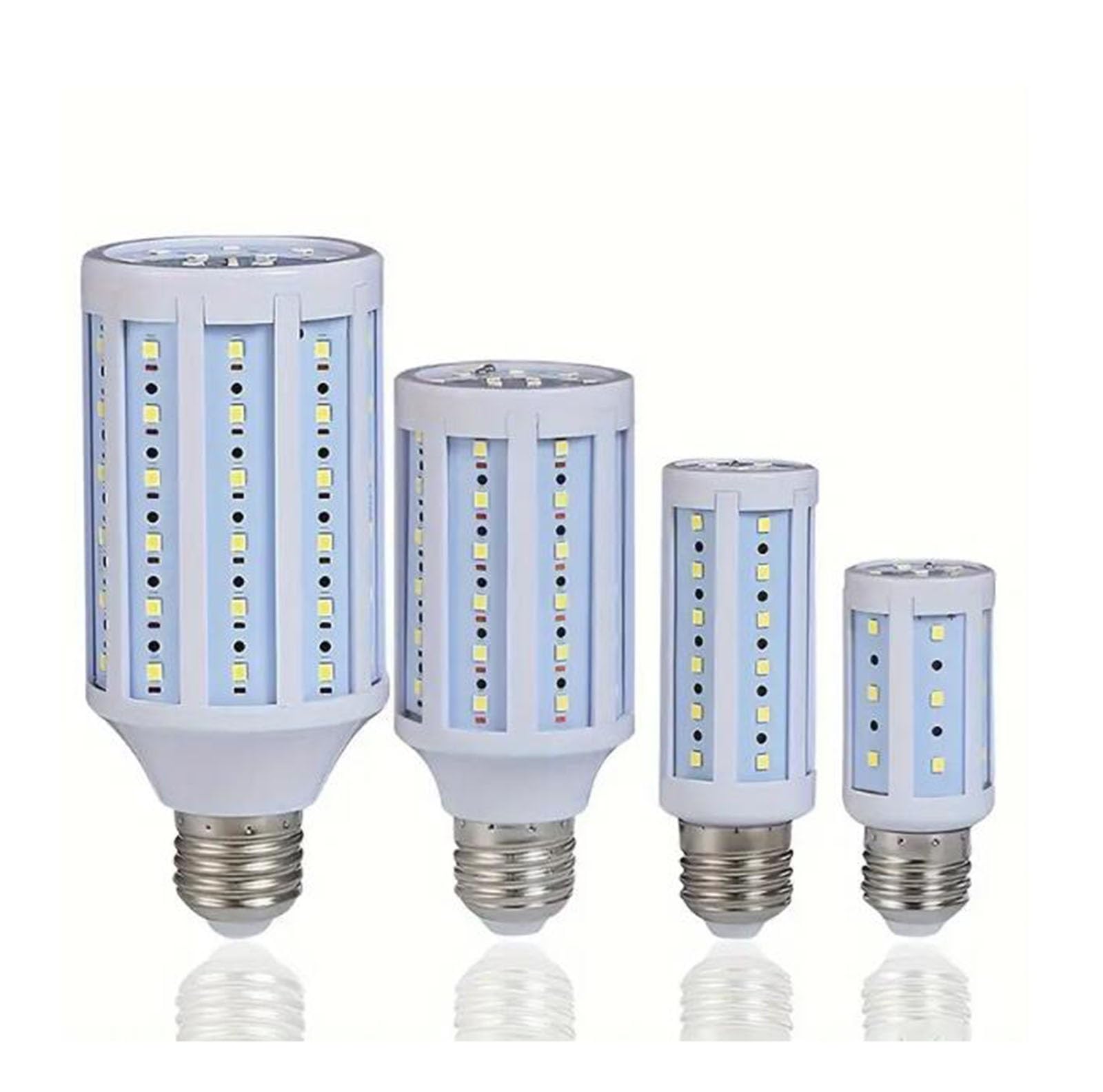 Bombilla LED E27 5w-20w Equivalente 40w-160w Bombillas Iluminación Sin Parpadeo Ahorro Energía Para Iluminación Exterior áreas Calles Almacenes Estacionamientos(E27 20W cool white 6500K,6PCS)