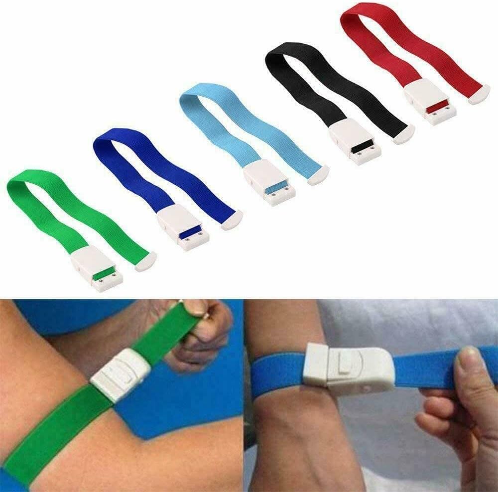 Medical Tourniquet for Blood Collection - Pack of 5