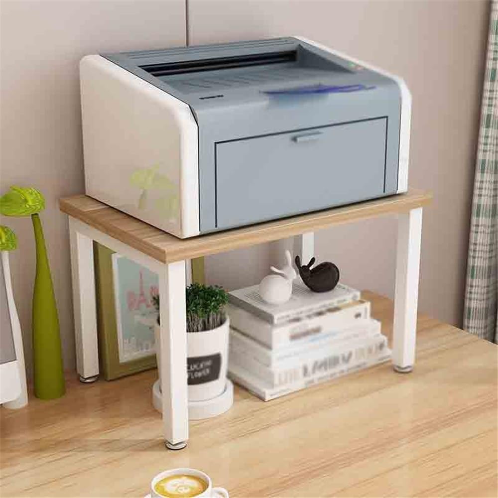 Organisateur de Stockage Support de stockage de copieur multicouche de bureau de support de fichiers de Double couche support de stockage d'imprimante créatif support de stockage moderne pour Bureau