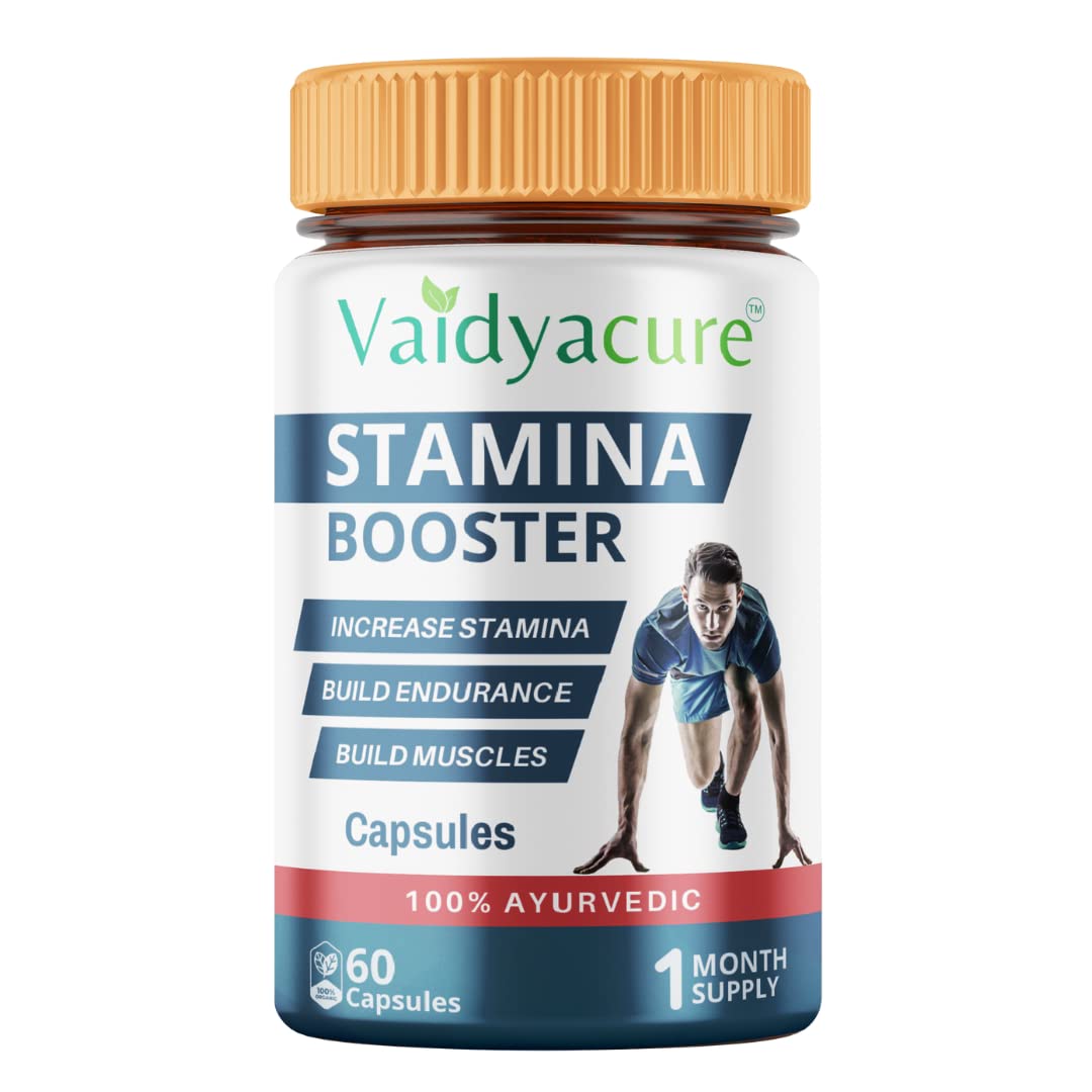 Vaidyacure Testosterone Booster for Men (60 Capsules) Ayurvedic