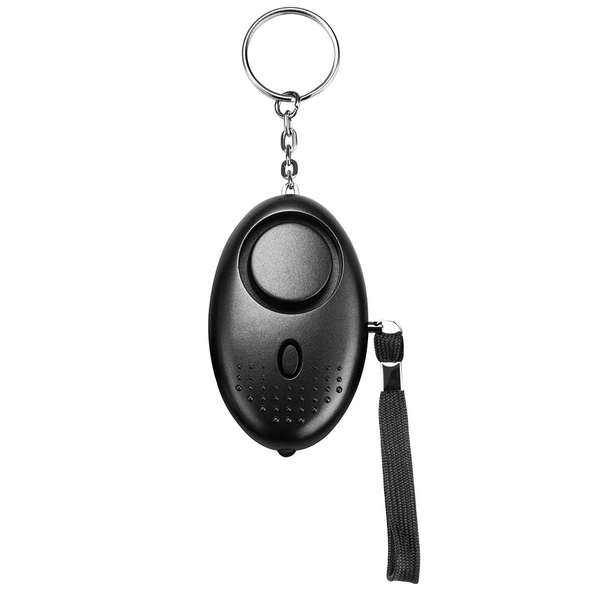 Personal Alarm 1 Pack 140dB Safesound Self Defense Keychain with LED Light, Emergency Self Defense for Women, Kids & Elderly. Security Safe Sound Rape Whistle Safety Siren Alarms