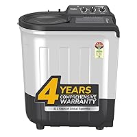 Whirlpool 6.5 kg Grey Top Load Washing Machine with 1400 RPM Spin