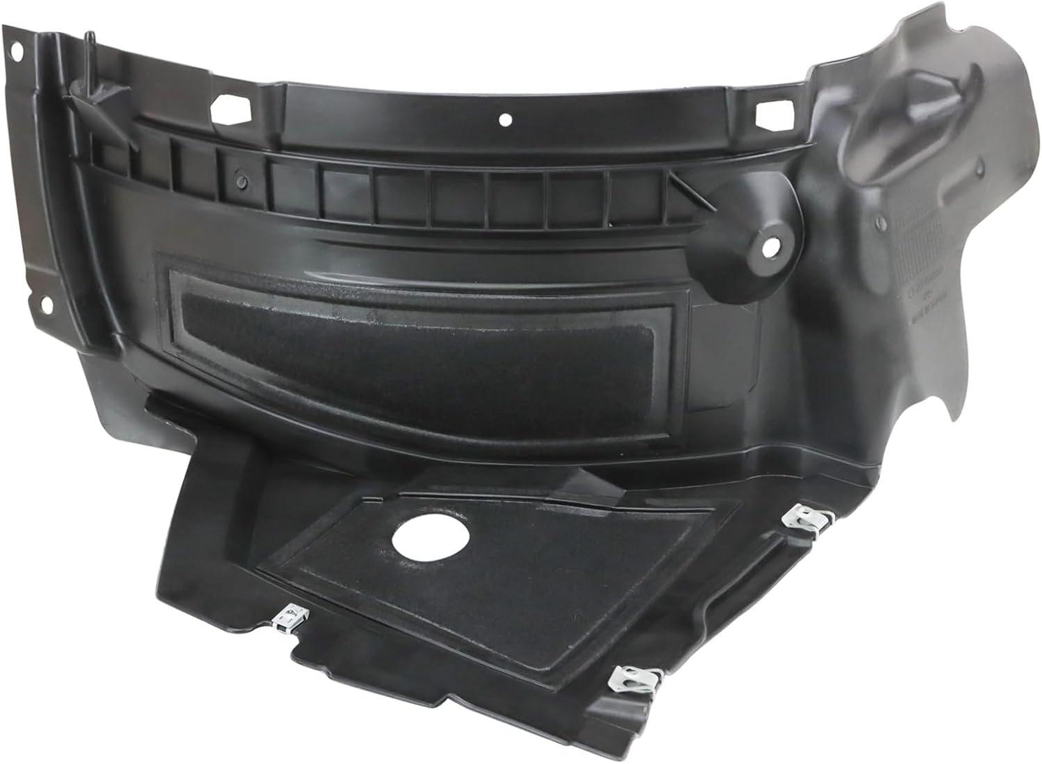 TRQ Front Right Inner Fender Liner Passenger Side Compatible with 2012-2015 Audi A6 2013-2015 S6 AU1243100