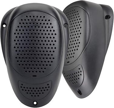 Water Resistant 3" Surface Mount Satellite Speakers for Marine RV and Hot Tub - Pair