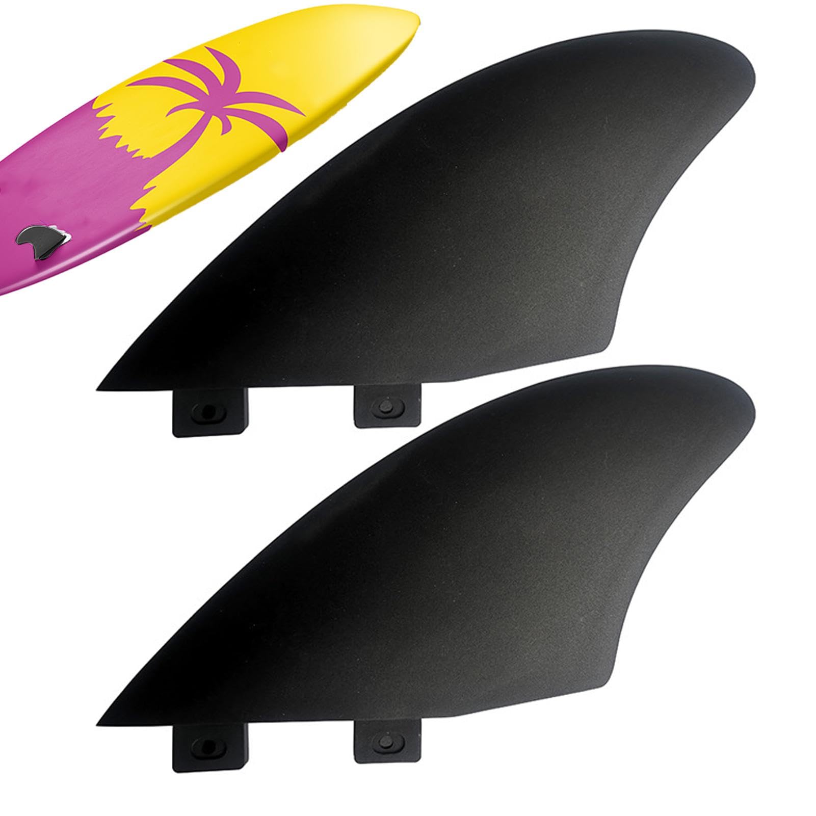 Paddle Board Finne - Flexible Surfbrettflosse Für SUP & Longboards Mit Schrauben