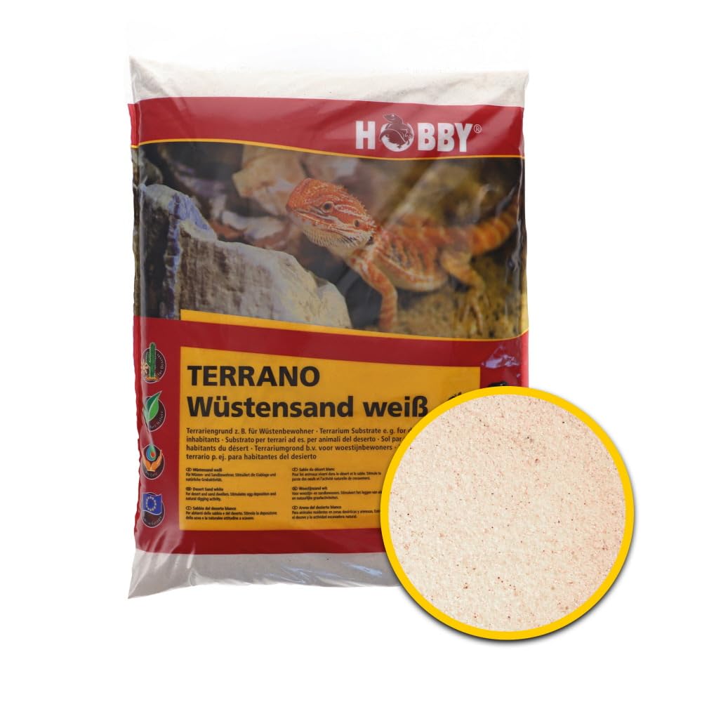 Hobby 34088 Terrano Wüstensand, weiß, Durchmesser 0-1 mm, 25 kg