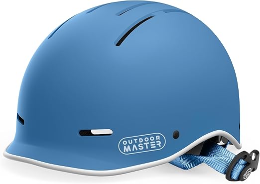 OutdoorMaster Toddler Helmet, Toddler Bike Helmet, Bike Helmet for Youth Boys & Girls, Kids Helmet with Visor, Dial Fit Adjustment Ventilation Multi-Sport Helmet for Bicycle Skate Scooter Longboard