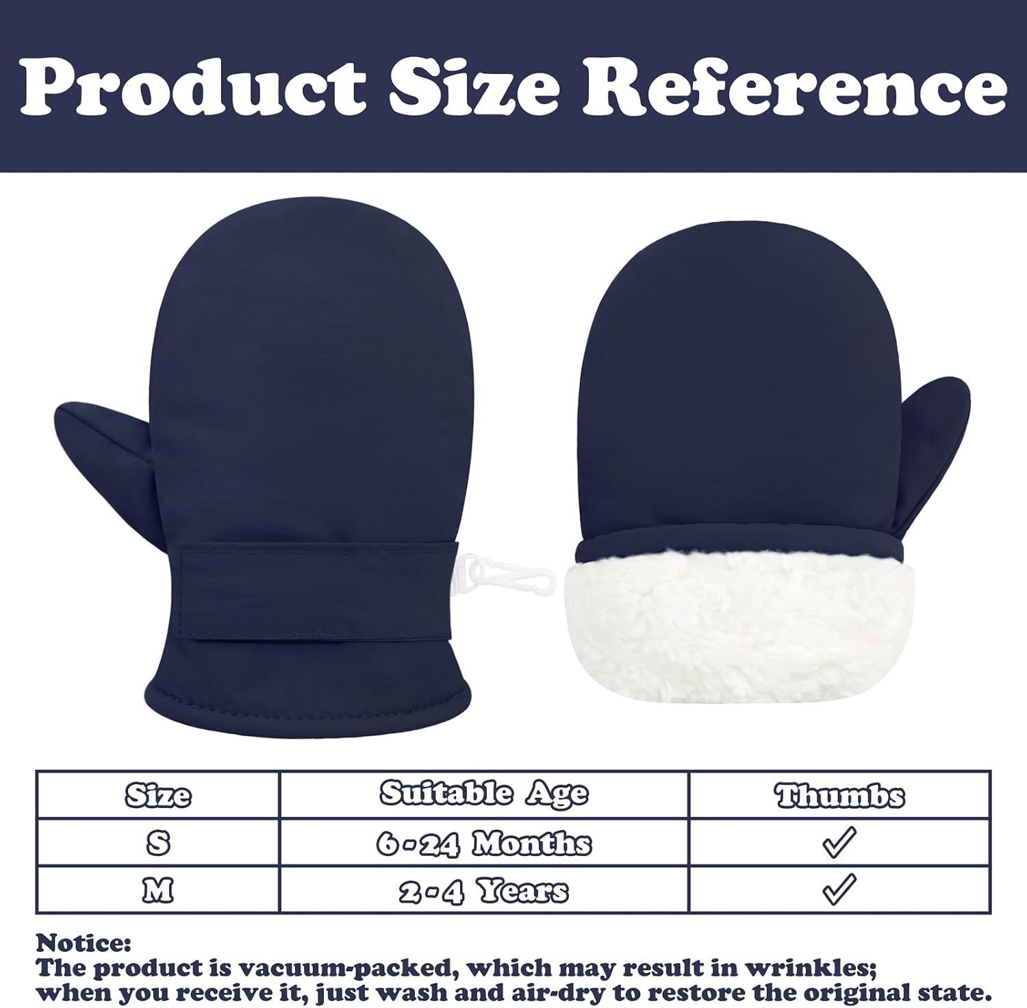 Sarfel Toddler Mittens Waterproof Toddler Gloves Baby Winter Mittens Toddler Snow Gloves for Kids Winter Glove for Boys Girls