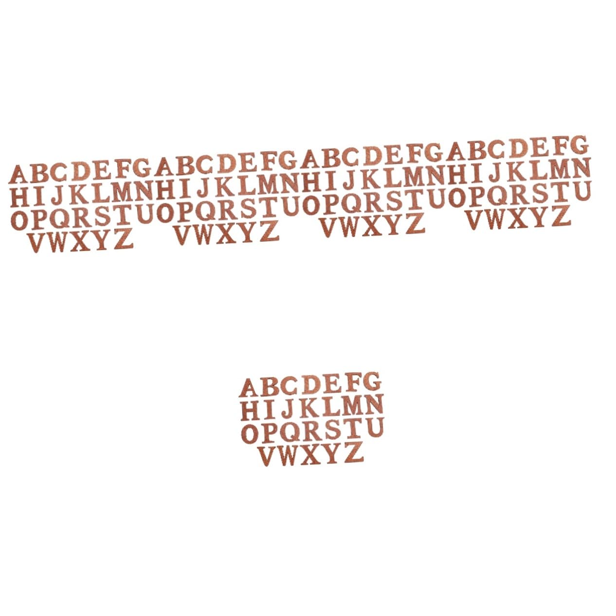 Homoyoyo 5 Series Letras De Madera Para Manualidades Del Alfabeto Infantil Suministros Estéticos Pequeños Para Decoraciones Letras Recortadas Tablero De Recortes De Letras 26 piezas x 5