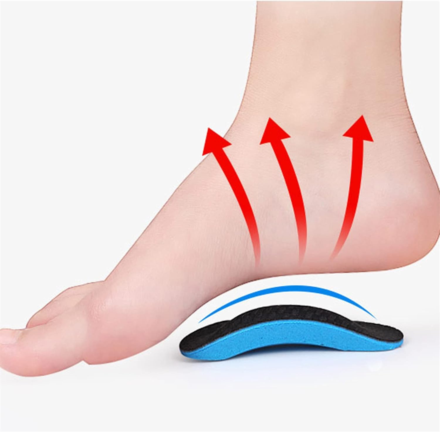 Plantillas ortopédicas de apoyo para el arco plantar pies planos fascitis plantar dolor talón espolón
