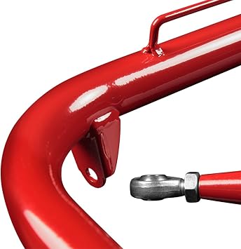 Braum 48-51 Universal Racing Harness Bar Kit - Red Gloss