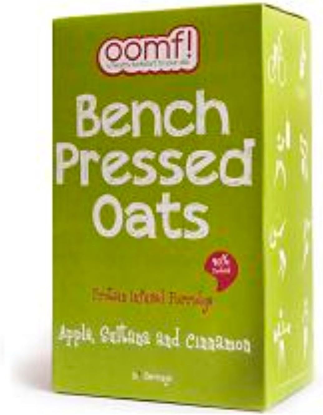 Oomf! - Bench Pressed Oats - Apple, Sultana & Cinnamon - 500g