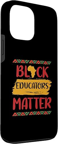 Miniatura 3 de iPhone 13 Pro Max Black Educators Matter Black History Pride African Case