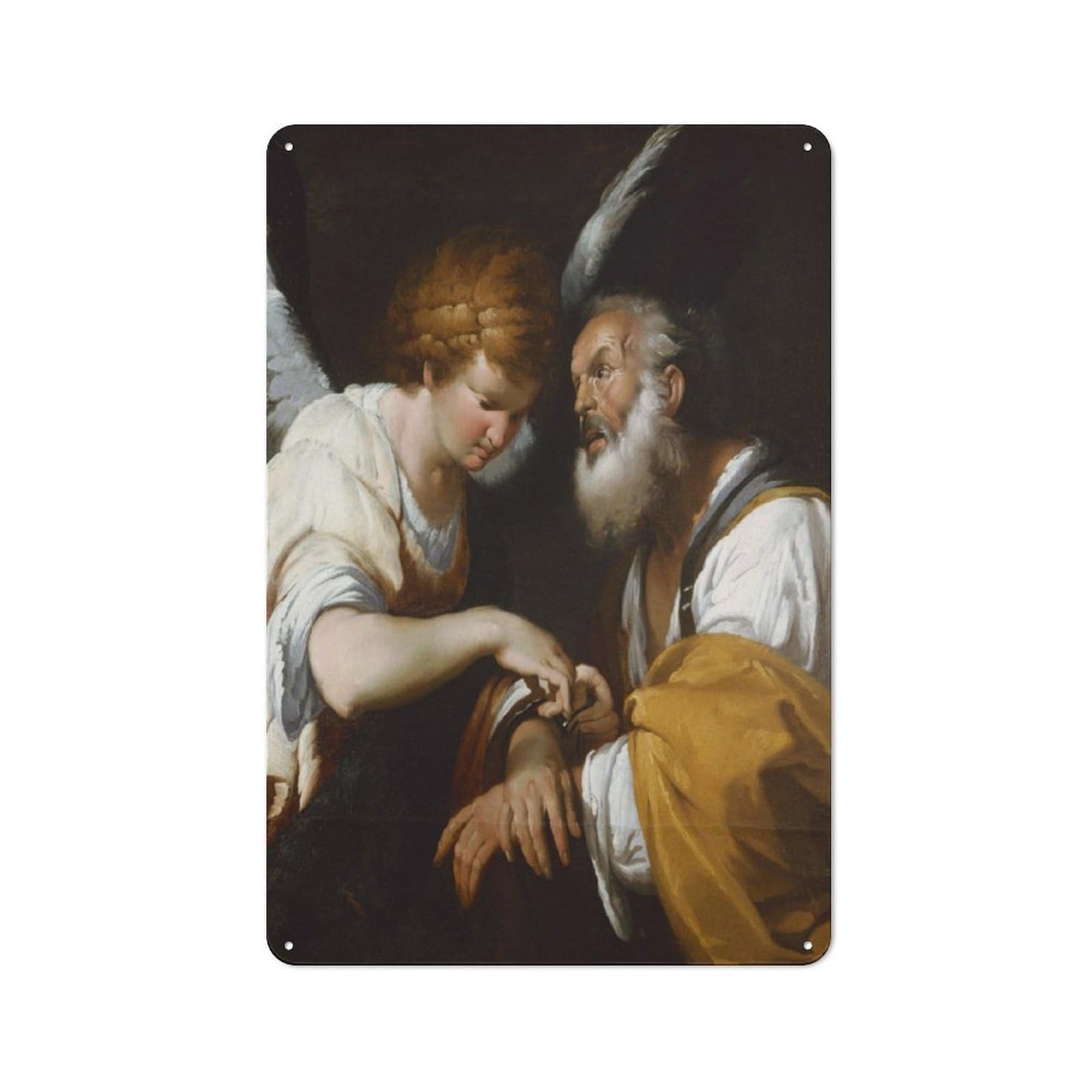 Junmoney The Release Of St Peter 30X20cm Retro Metal Sign With For Café Or Restaurant, For Collectors Decorating Cafés And Restaurants