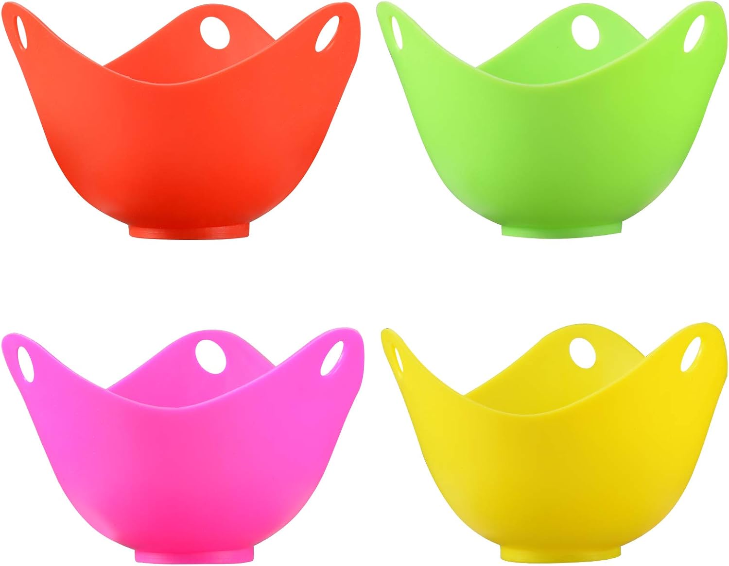 Wetest Upgraded BPA Free Silicone Poacher Poaching Cups with Buildin